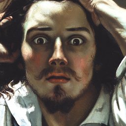 Le Désespéré - Courbet